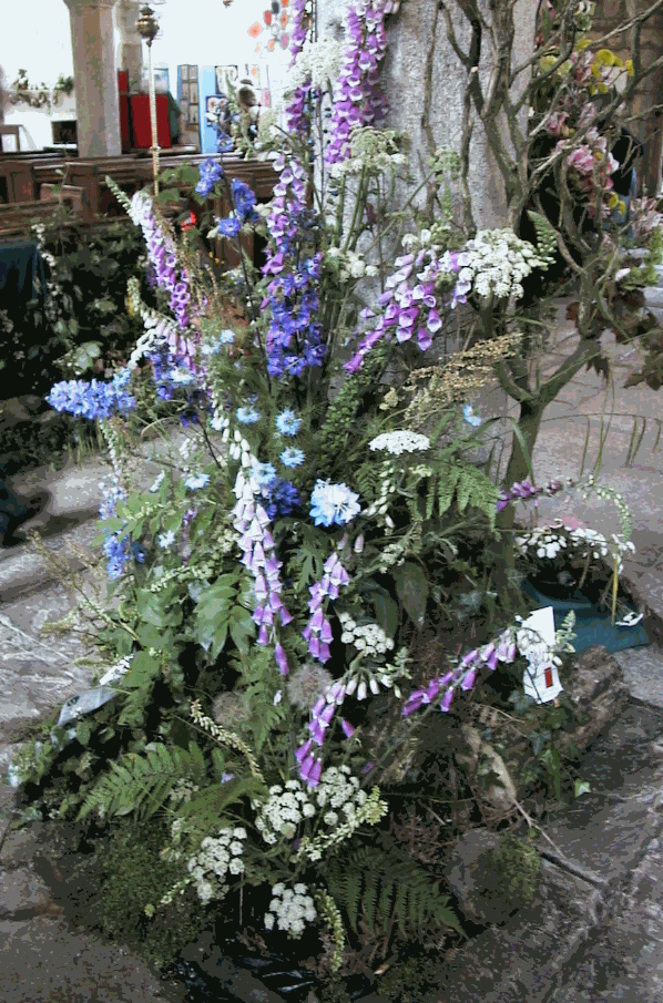 Widecombe Flower Festival