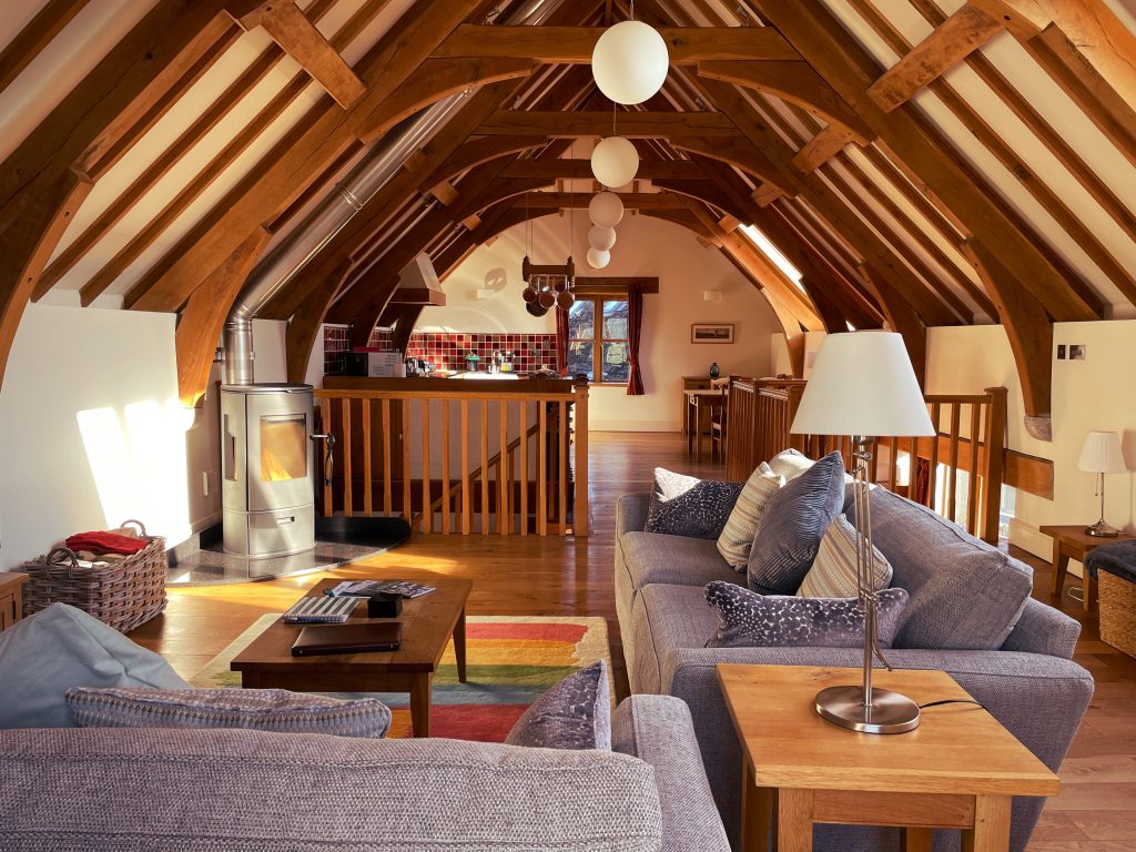 The Oak Barn Living Room