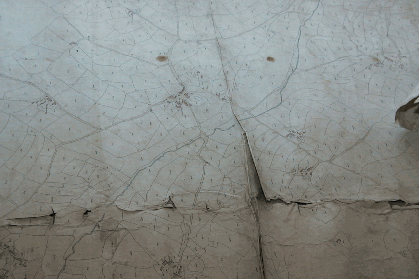 Widecombe Tithe Map Damage (3)