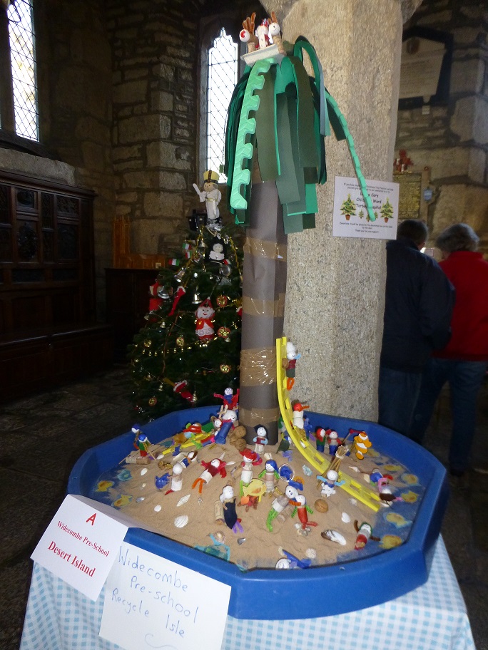 2nd - Widecombe Pre School, Recycled Island