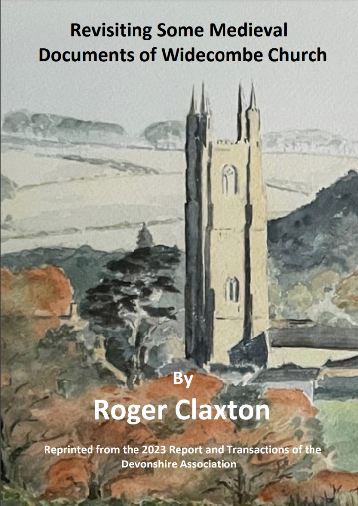 Revisiting Some Medieval Documents of Widecombe Church Book Cover